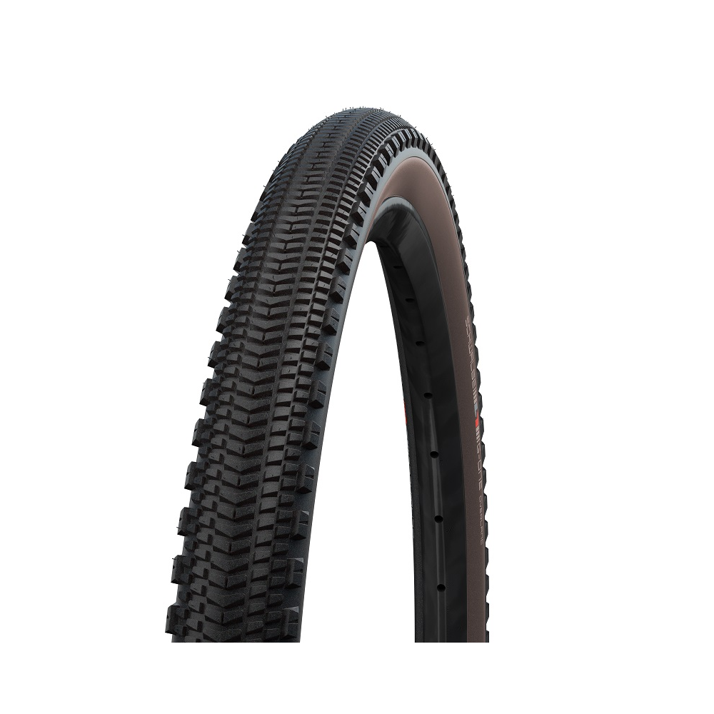 Neumático Schwalbe G-One Overlands S/Ground Addix Speedgrip Bronze-skin 650x45b