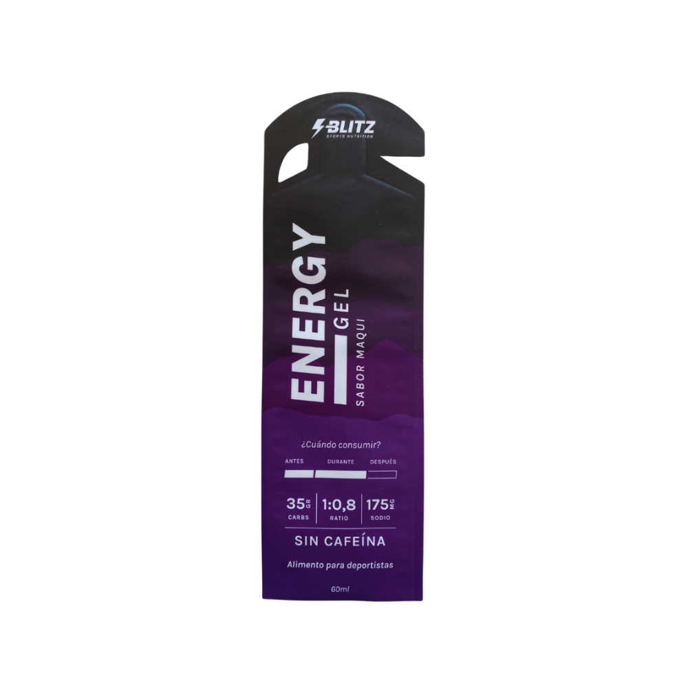 Gel Energético Blitz Maqui Sin Cafeína