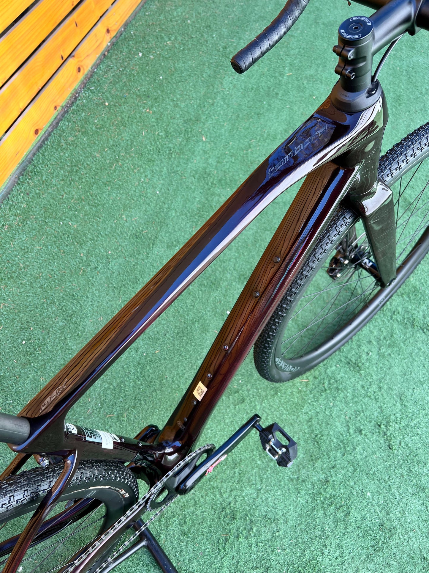 Bicicleta Polygon Tambora G7 Carbon Rival XPLR AXS Talla M | Bicicleta Seminueva