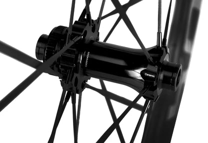 Set Ruedas Aro 700 Equinox Wave Carbon Dlx Ceramic 55/60 Disc Rd15